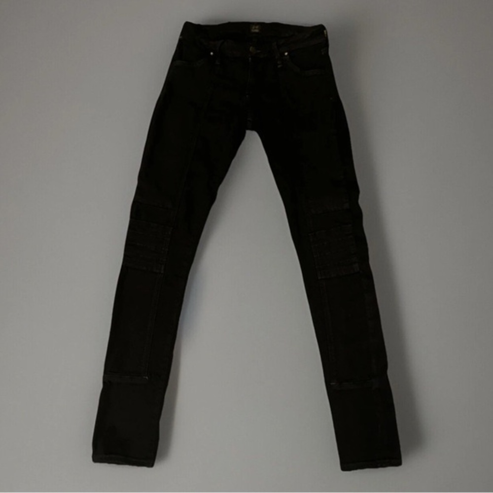 Citizens of Humanity Women Black Denim Skinny Jeans MidRise Stretch Pockets 27